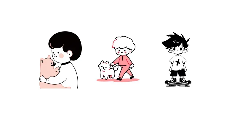 Japanese Cartoon Style generated by undefined