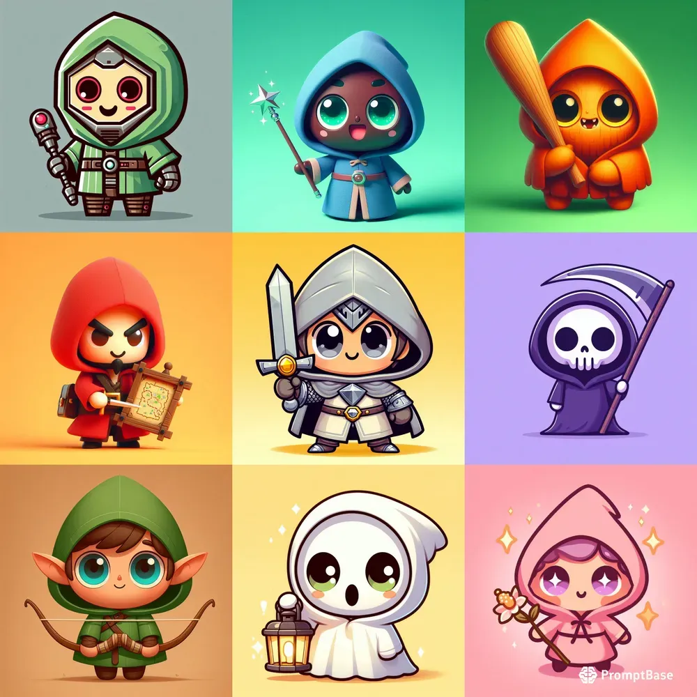 Adorable Characters Whimsical Costumes