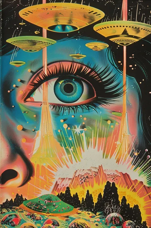 1960s Psychedelic Retro Posters
