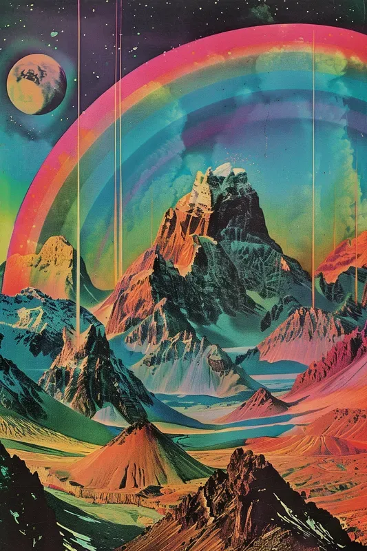 1960s Psychedelic Retro Posters