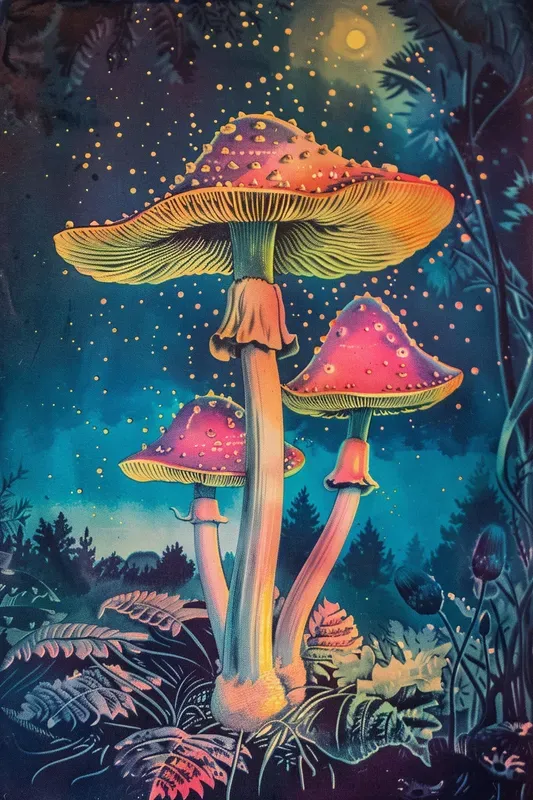 1960s Psychedelic Retro Posters