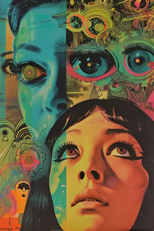 1960s Psychedelic Retro Posters