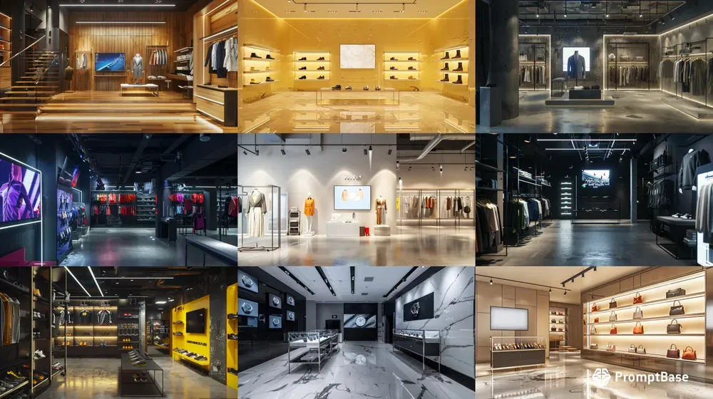Fashion Store Interior Designs