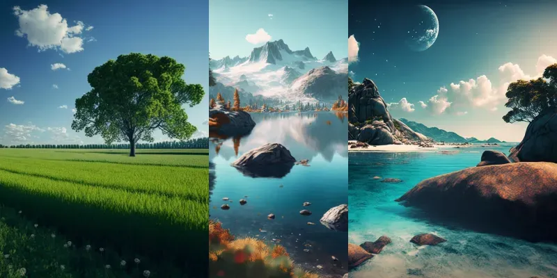 Beautiful Nature Photographs generated by undefined
