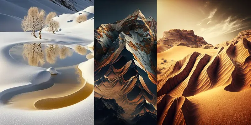 Natures Beauties Captured generated by undefined