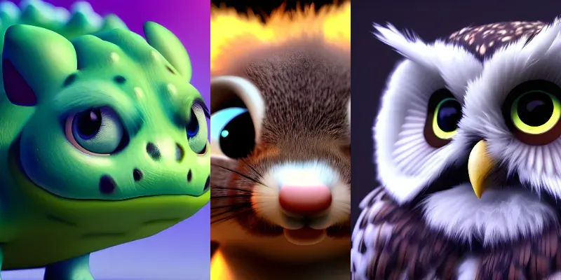 Cute Creatures Render generated by undefined