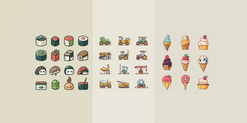 Vanilla Icons generated by undefined
