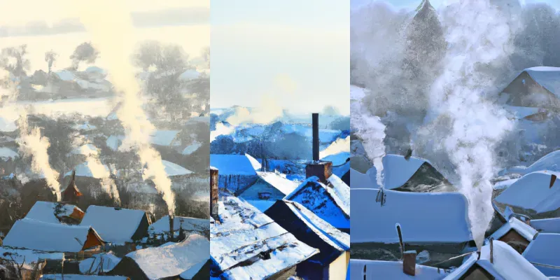 Snowy Cozy Villages generated by undefined