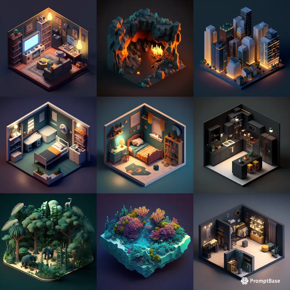 Isometric Places