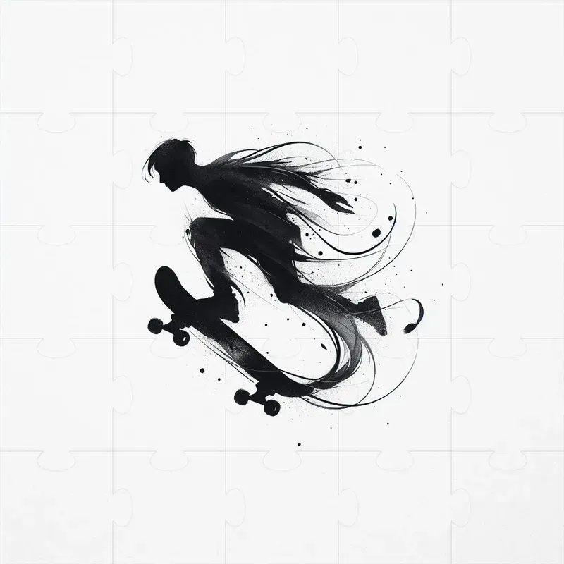 Minimalist Modern Ink Art Logos