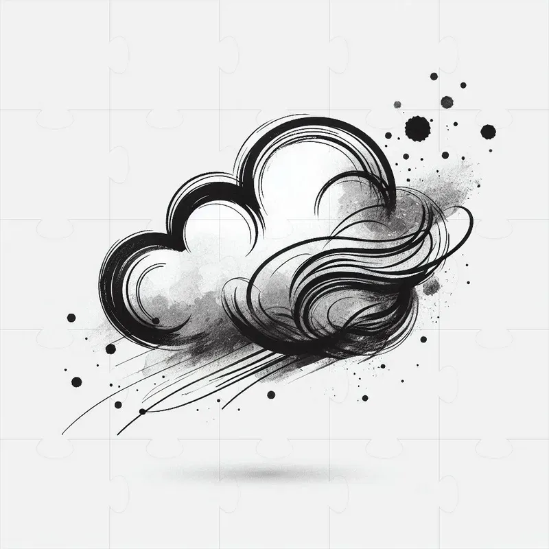 Minimalist Modern Ink Art Logos