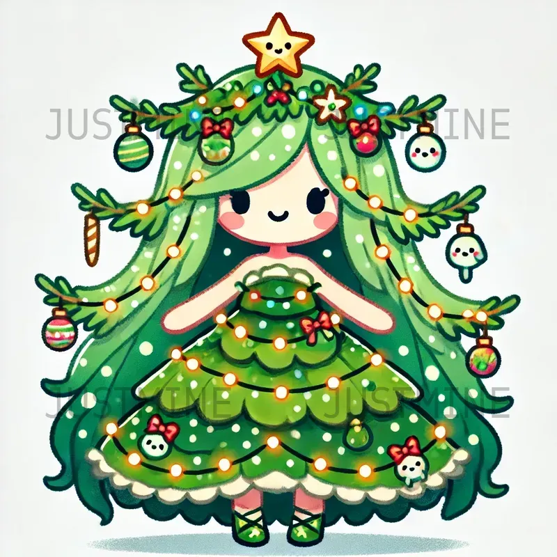 Childlike Christmas Characters DALL·E Prompt PromptBase