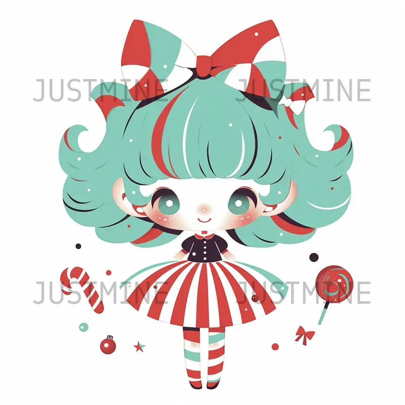Vibrant Cartoonish Enchanted Cliparts