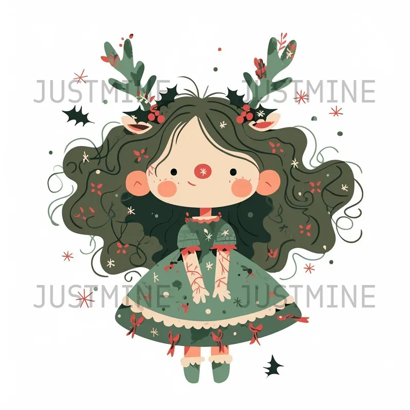 Vibrant Cartoonish Enchanted Cliparts