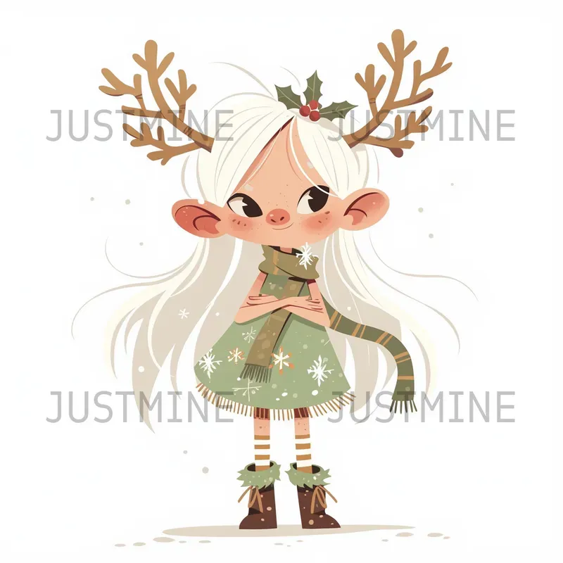 Vibrant Cartoonish Enchanted Cliparts