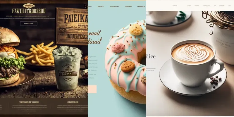 UI Web Designs generated by undefined