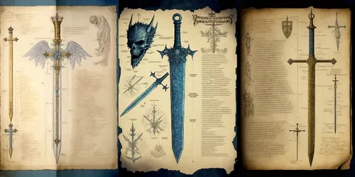 Sword Schemes generated by midjourney