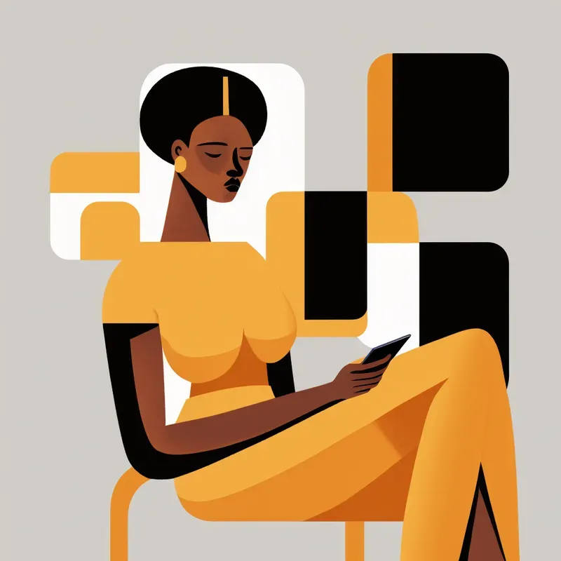 Trending Shape Merging Illustrations