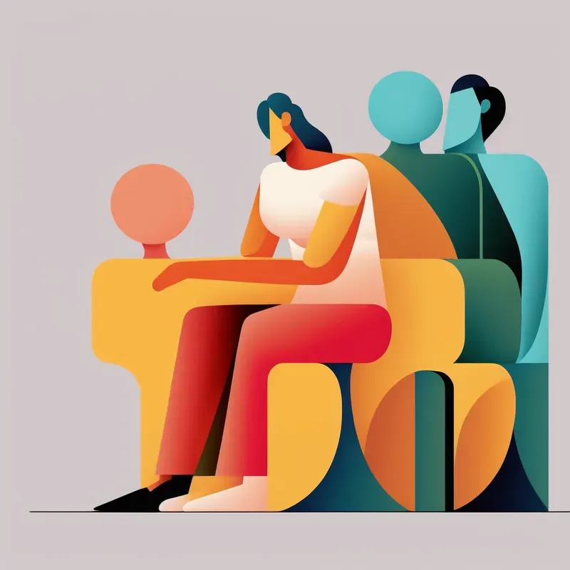 Trending Shape Merging Illustrations