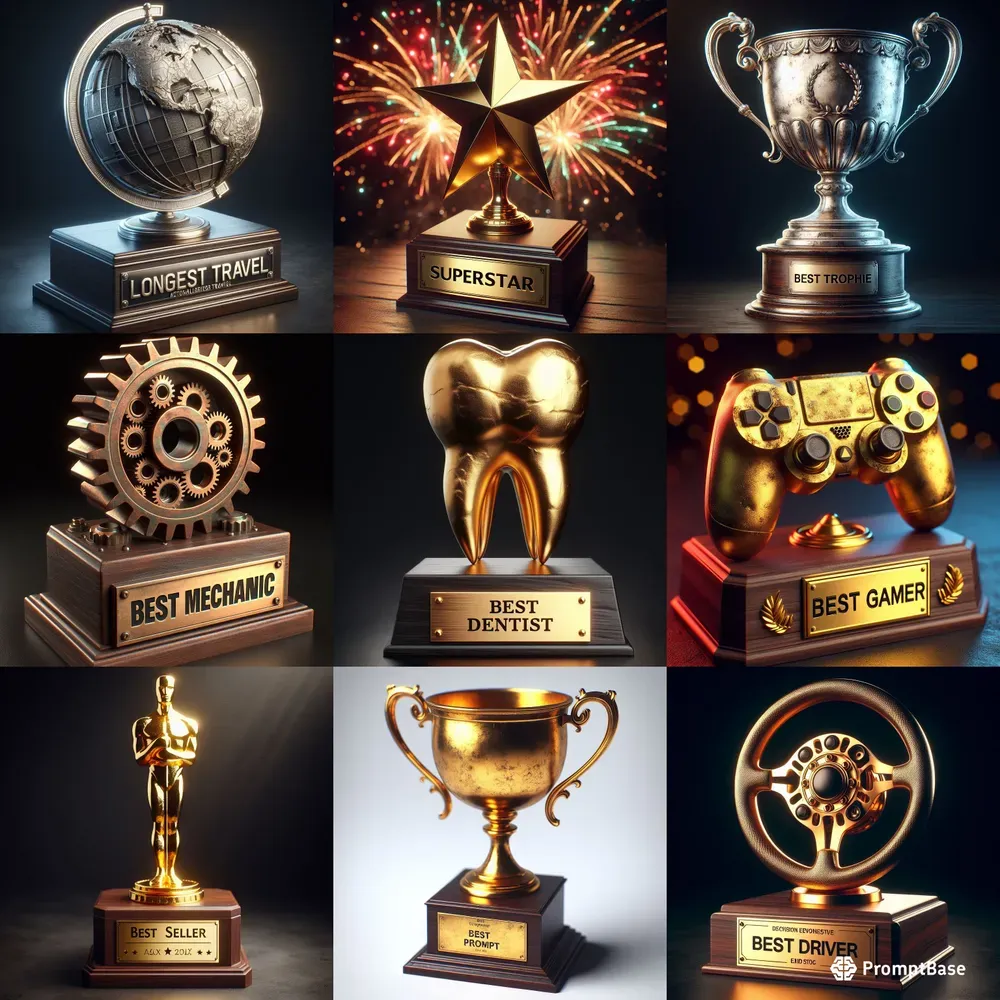 3D Trophies