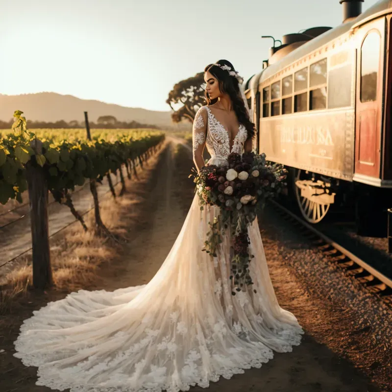 Wedding Dress Catalogue Scenes