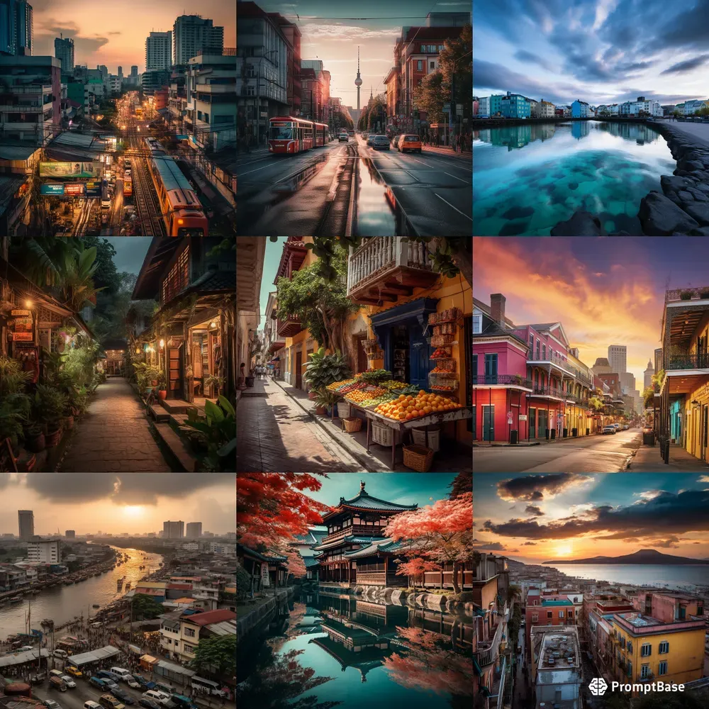 Vibrant Images Of The City