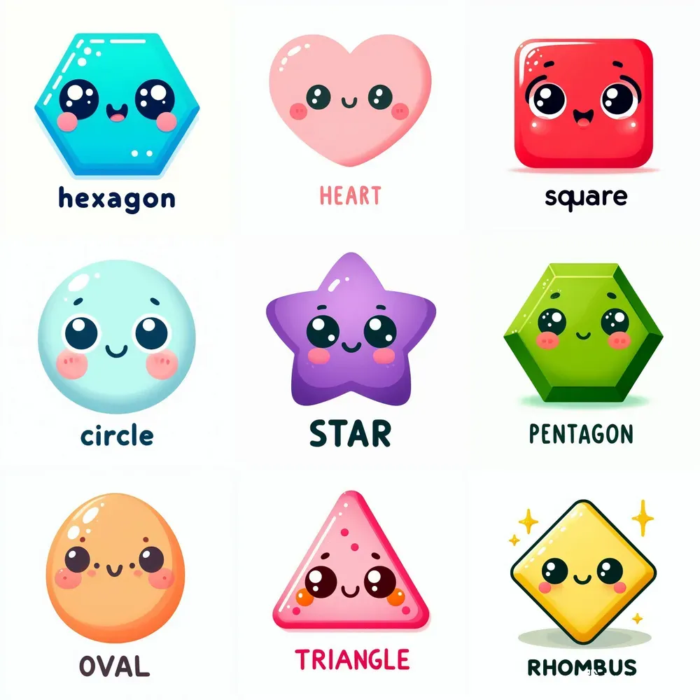 Cute Flashcards For Educational Books