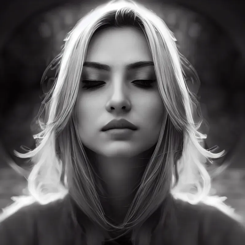 Realistic Blonde Female