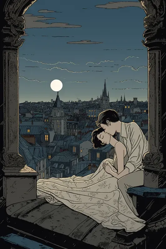 Vintage Comic Jacque Tardi Style