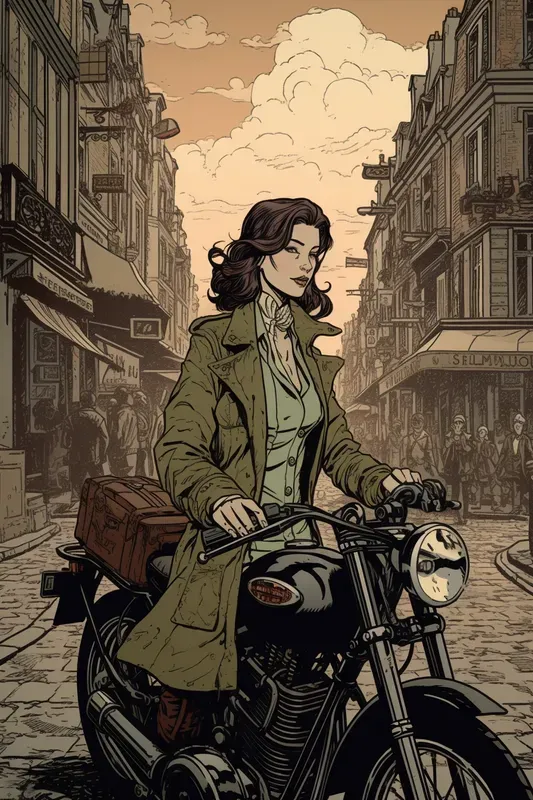 Vintage Comic Jacque Tardi Style