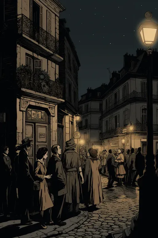 Vintage Comic Jacque Tardi Style