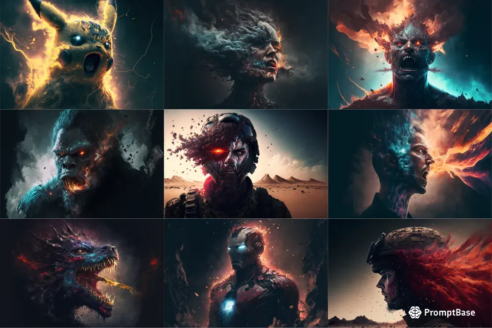 Dramatic Art Photomanipulations