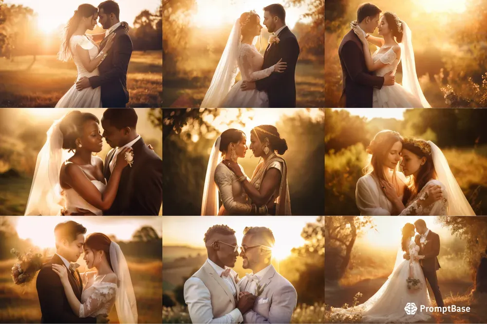 Sunset Wedding Photo Ops