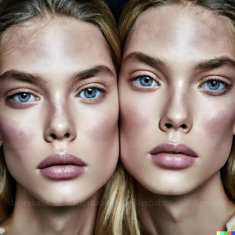Twins Modelling Headshots