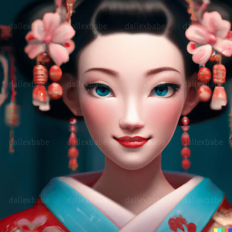 Digital Geisha Avatars