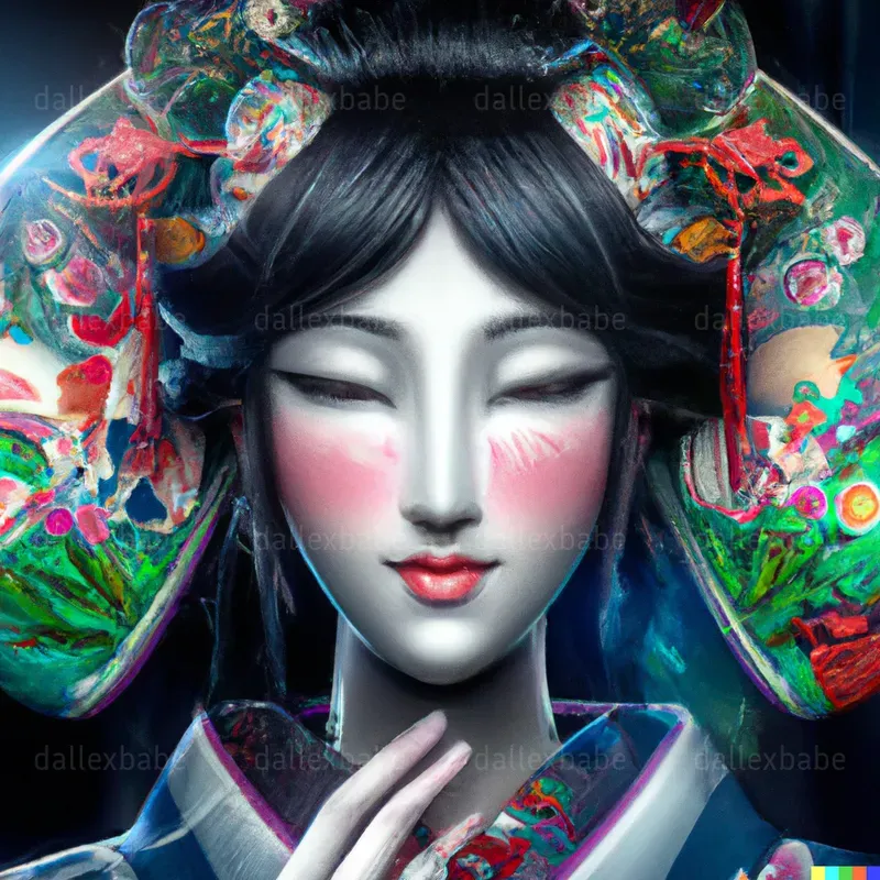 Digital Geisha Avatars