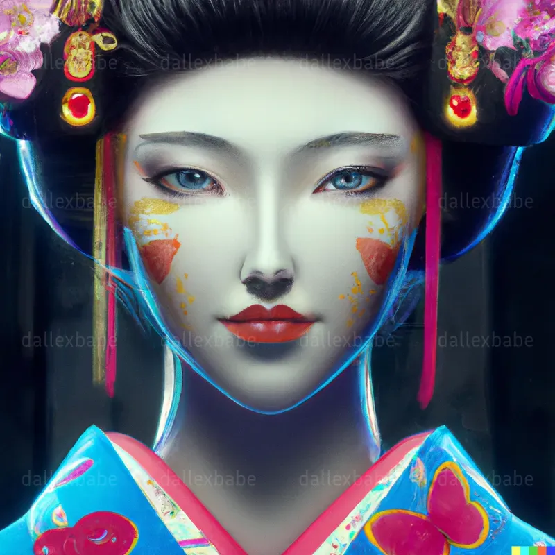 Digital Geisha Avatars