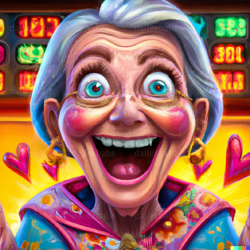 Cute Animated Grandma Avatars