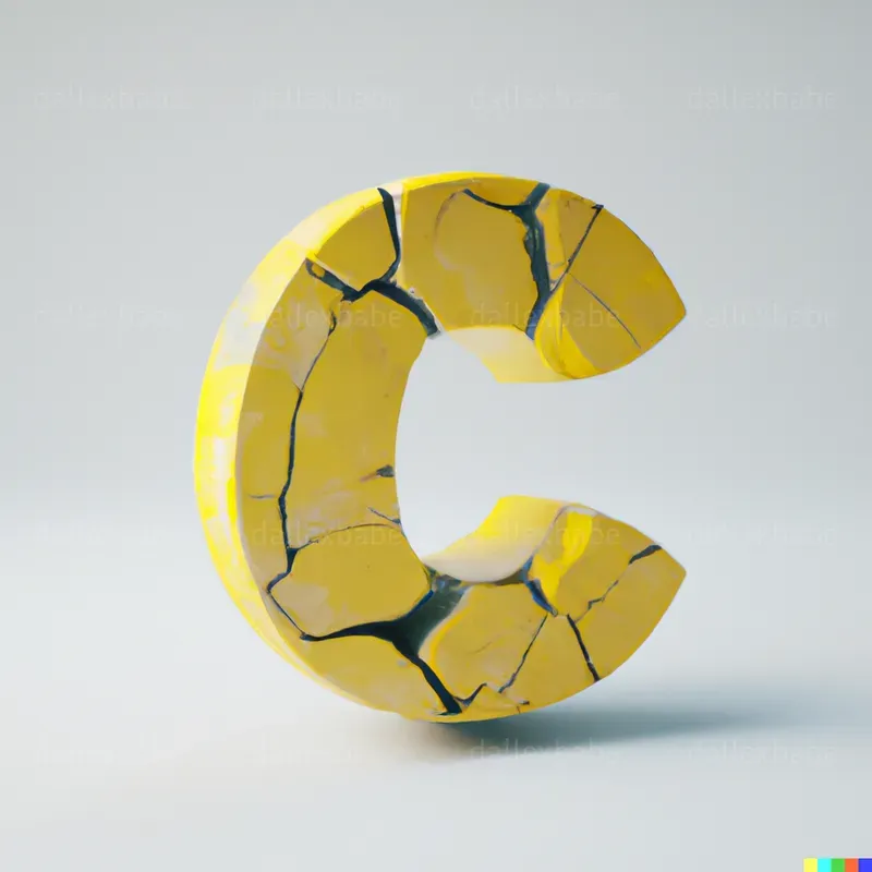 3D Textured Letters
