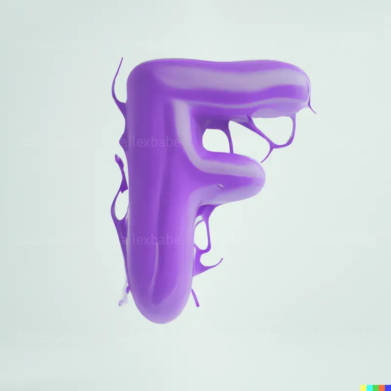 3D Textured Letters