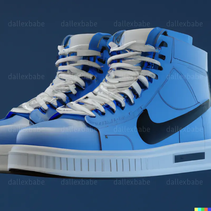 3D Nike Shoes
