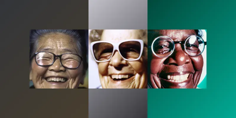 Retro Grandma Avatars generated by undefined
