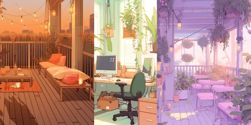 Chillhop Interiors generated by undefined