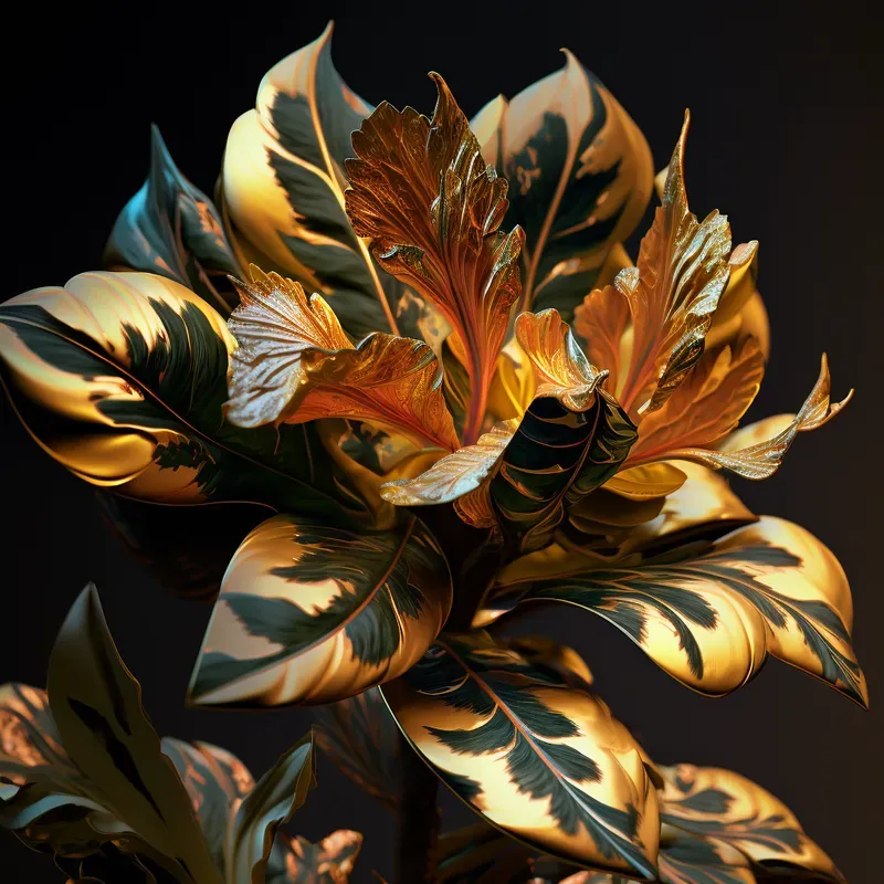 Intricate Alien Flowers