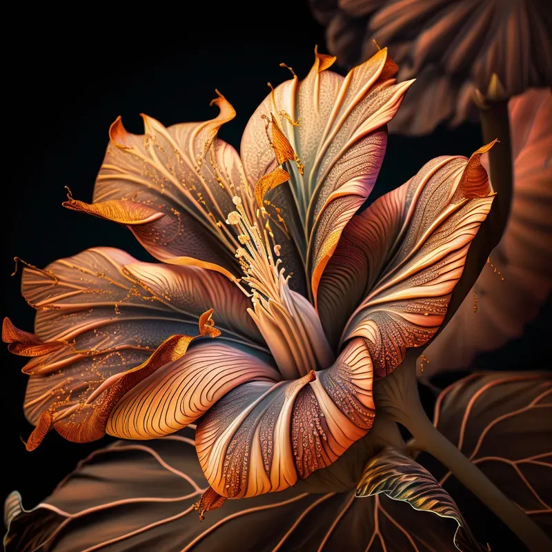 Intricate Alien Flowers