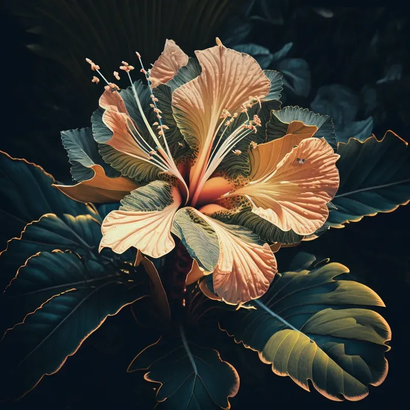 Intricate Alien Flowers