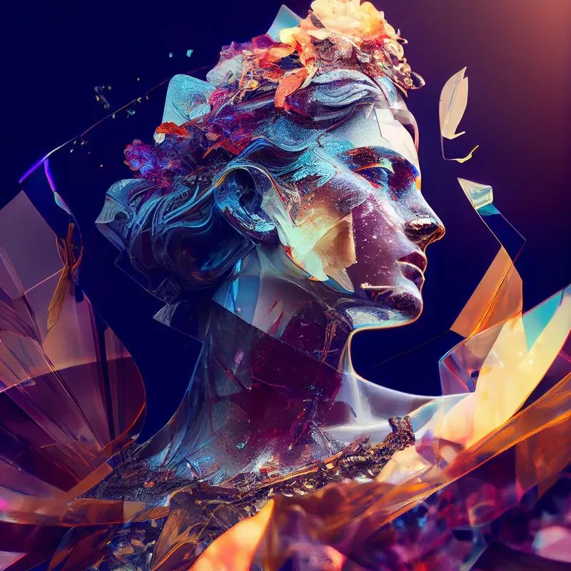 Dramatic Glass Art