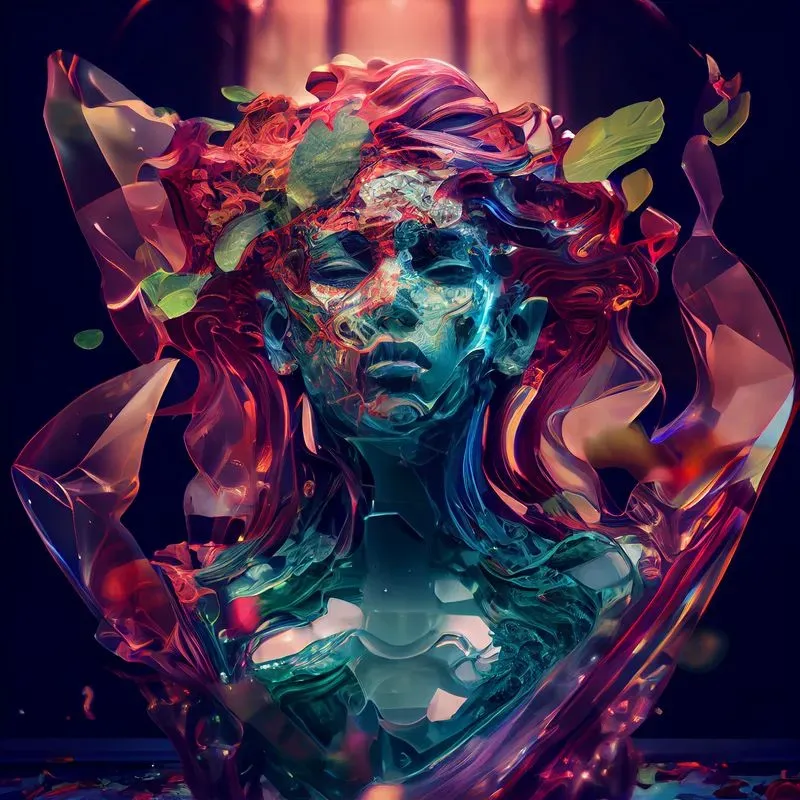 Dramatic Glass Art