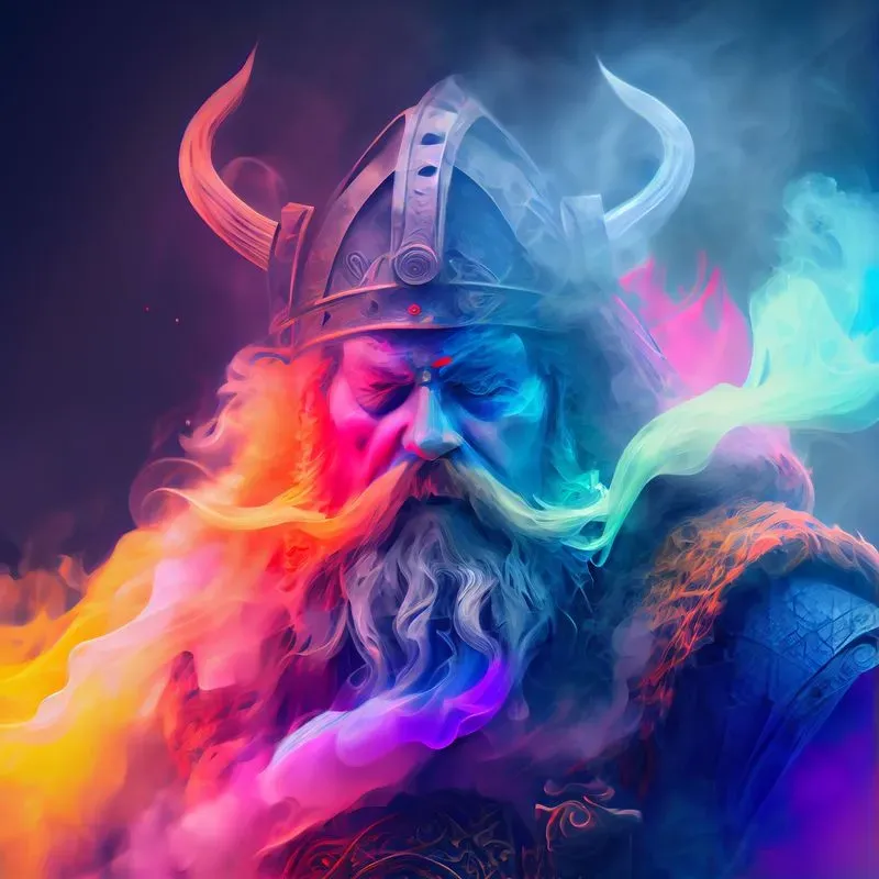 Dark Smoke Surface Art