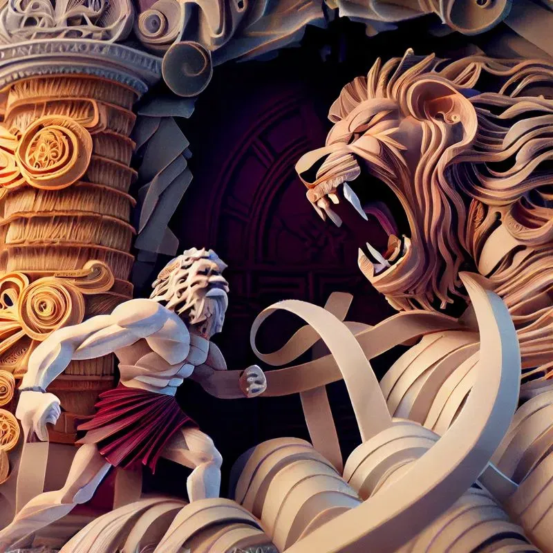 Colorful Paper Fairytale Art